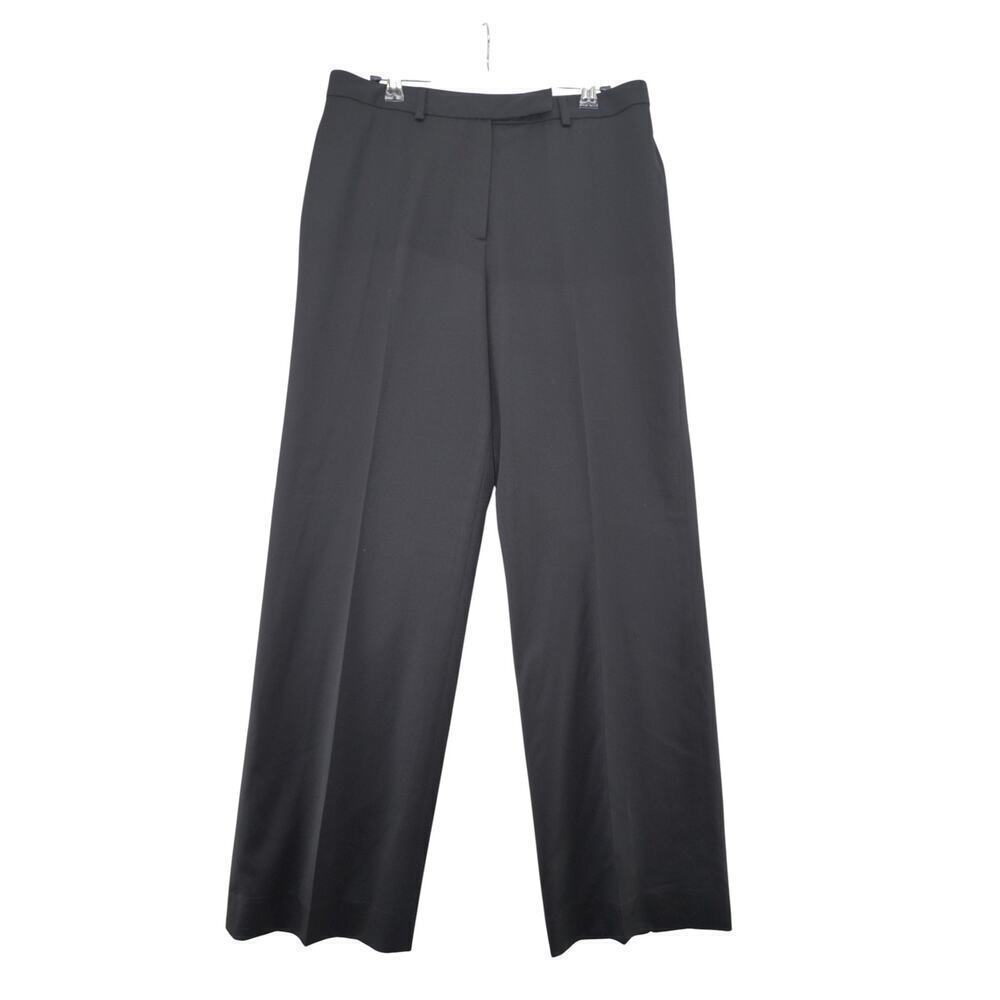 Brooks Brothers Women’s 100% Wool Black Dress Pants Size 8 Made in Korea